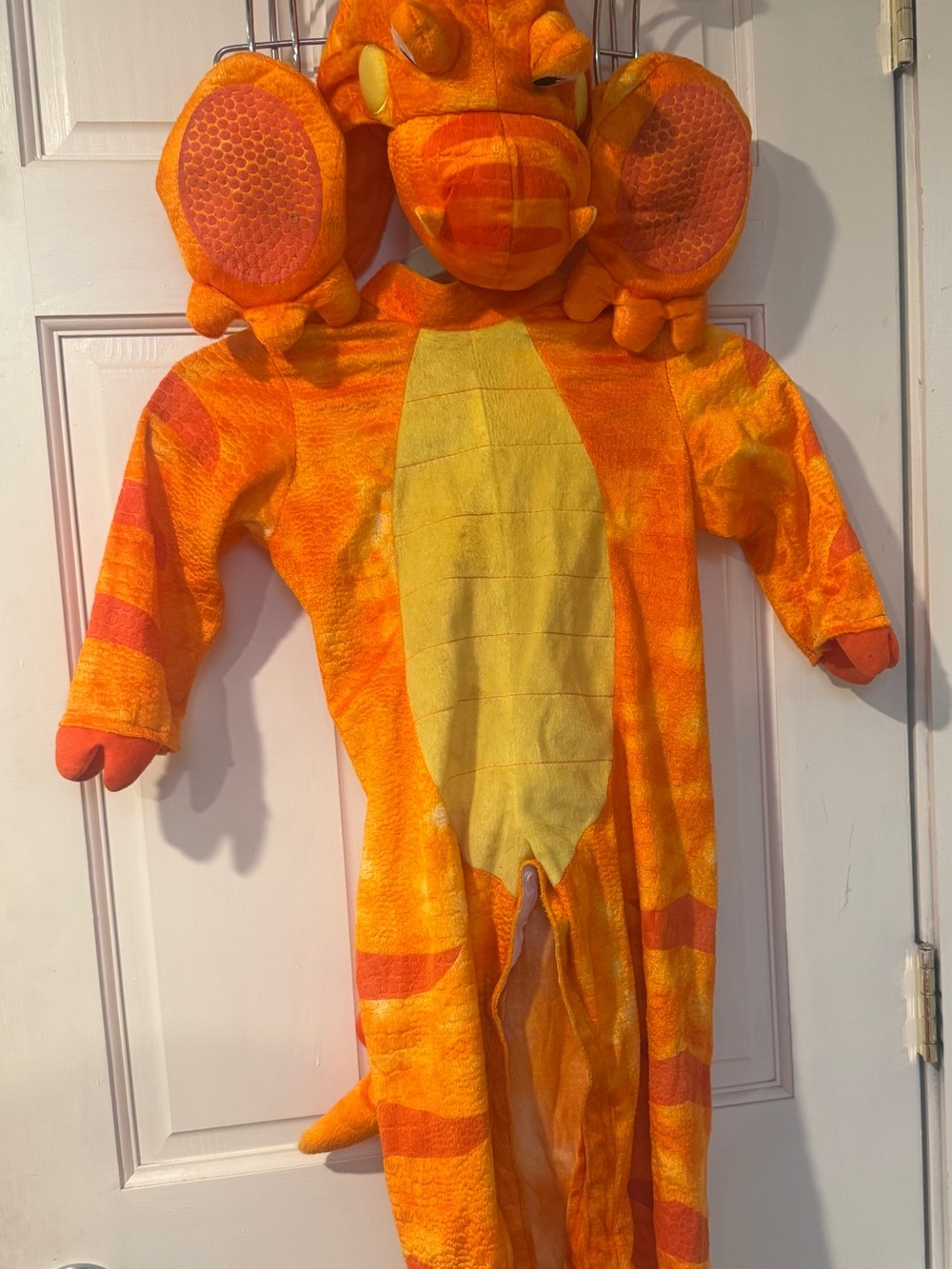 Orange Dino Toddler Costume